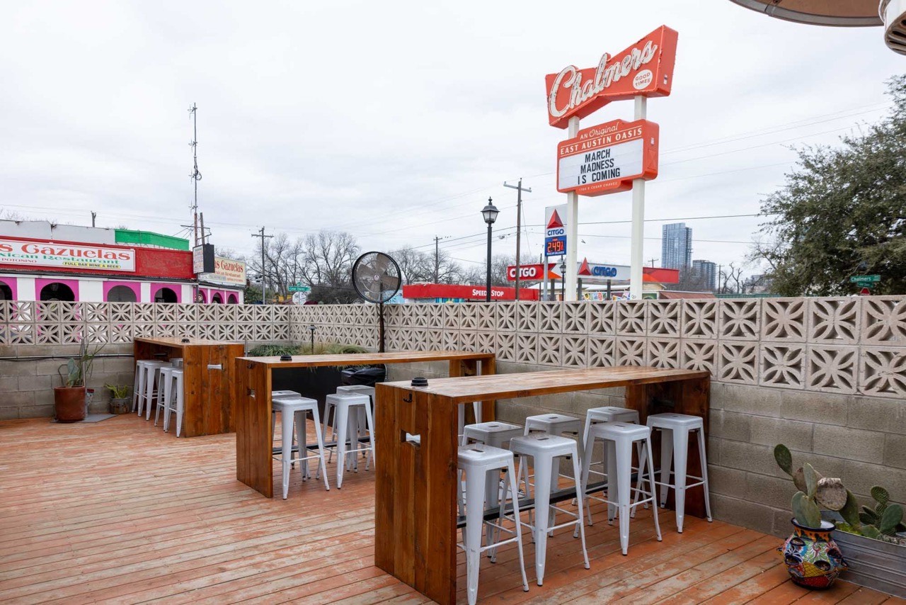 Chalmers covered patio