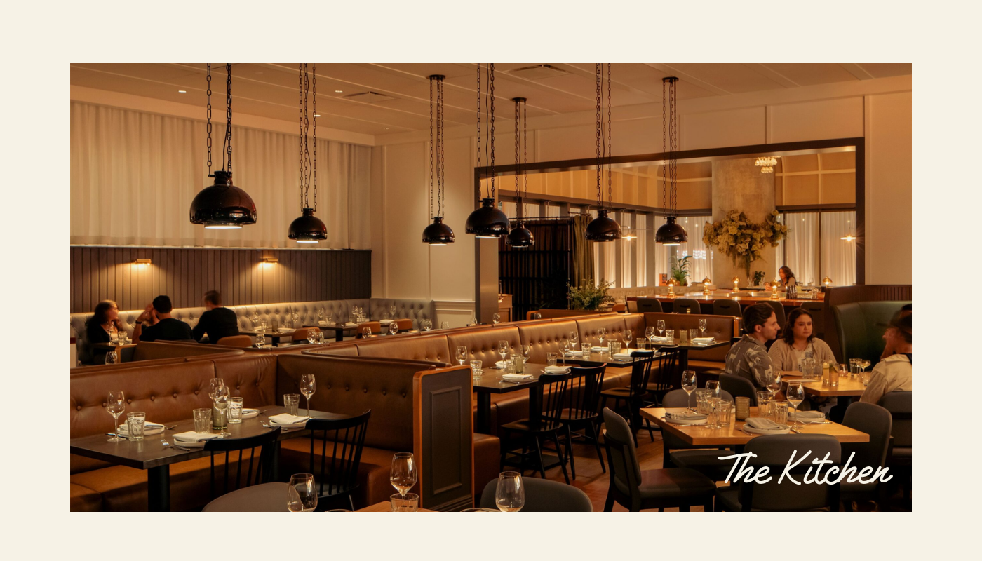 The Kitchen Austin dining space